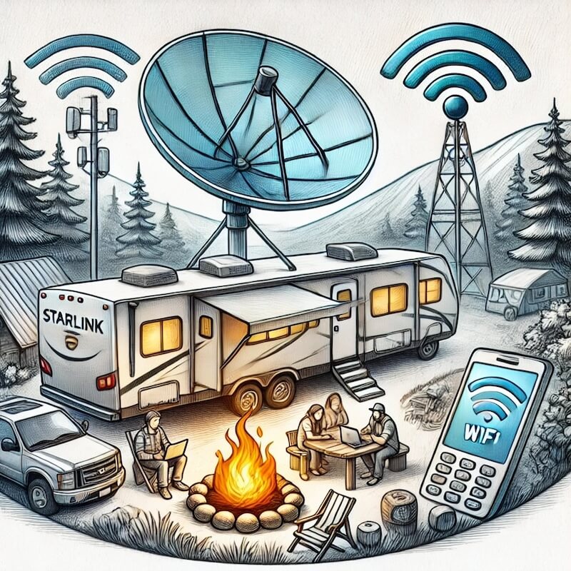 Get Internet & TV in Remote RV Locations: A Complete Guide